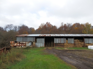 Obrázok - Pohľad na budovu skladu agrochemikálií. (200)