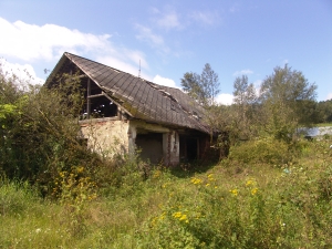 Obrázok - Pohľad na budovu skladu agrochemikálií. (215)