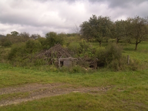 Obrázok - Pohľad na budovu skladu agrochemikálií. (245)